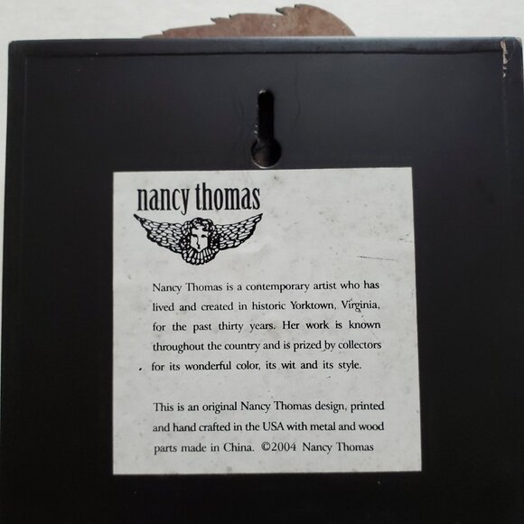 Nancy Thomas November Plaque from her "Children's Series" dated 2004 (Turkey) - Picture 7 of 8